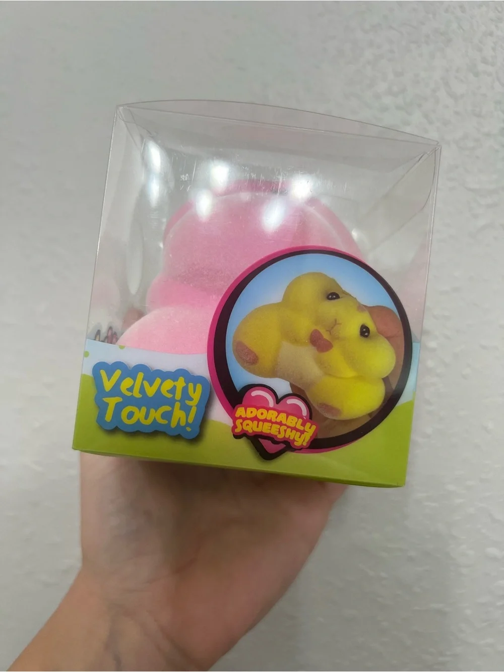 Squishy Velvet Hamster - Pink Squeesh Yum